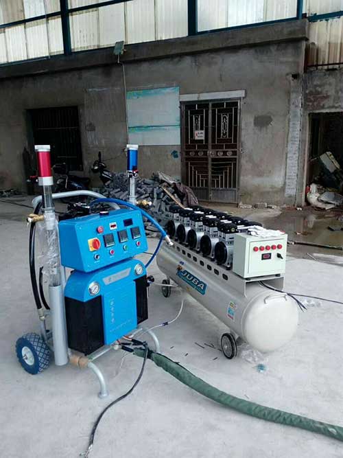 橋梁防護聚脲高壓噴涂設備多少錢(圖1) 地埋管道內外壁防腐施工噴涂機設備